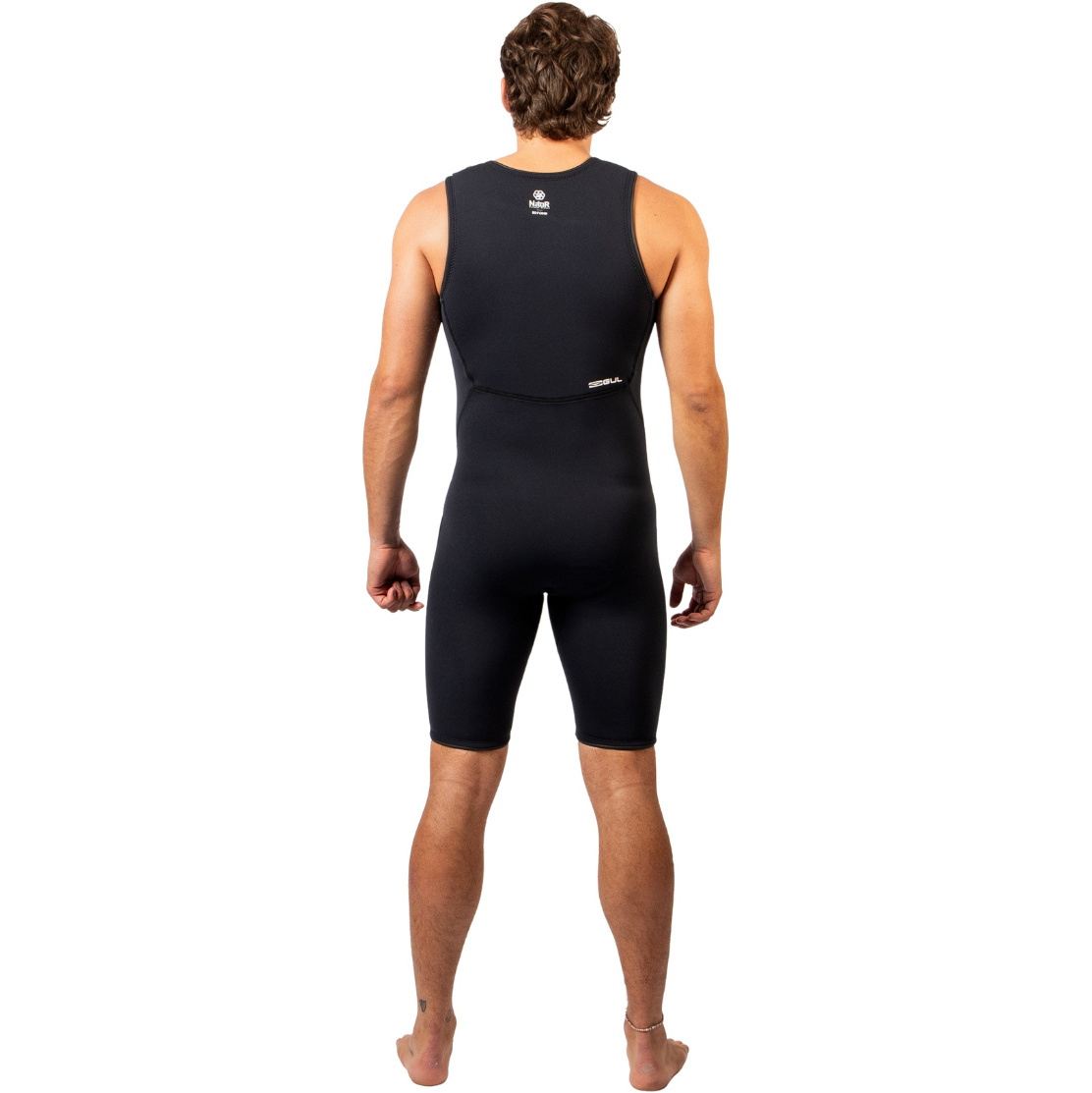 2026 Gul Mens Response Natur 3mm Short John Wetsuit RE5304-BKBK - Black